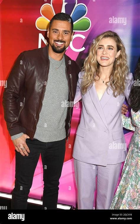 Melissa Roxburgh et J.R Ramirez (Manifest) sont。